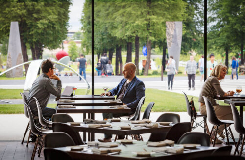 Esker Grove interior dining