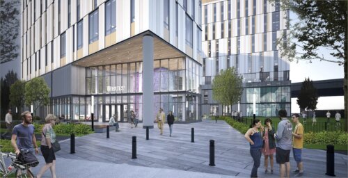 Hult International Business School Park Lobby Entry View