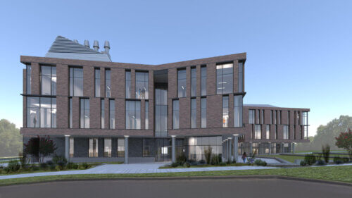 Florida State University IRCB Entry View Night