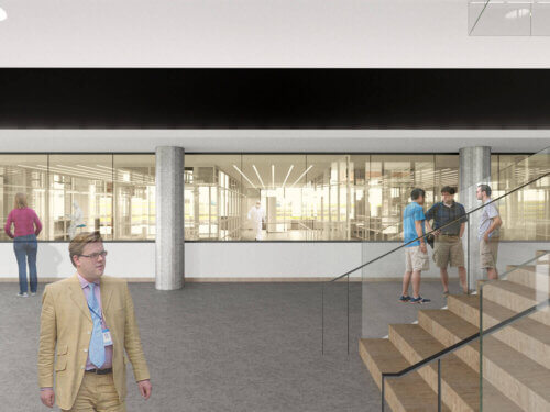 Florida State University IRCB Level 1 Lobby Cleanroom