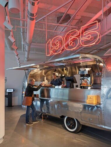 Hult International Business School - Hult House interior coffee camper