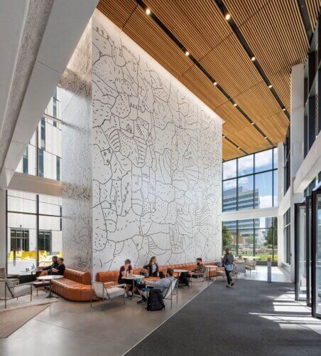Hult International Business School - Hult House interior lobby