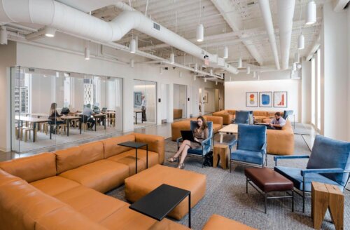 Hult International Business School - Hult House interior lounge