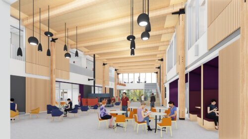 SNHU CETA interior Lobby Purple