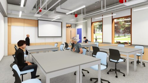 SNHU CETA interior Teaching lab