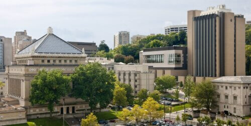 University of Pittsburgh Chevron Science Center Exterior 2