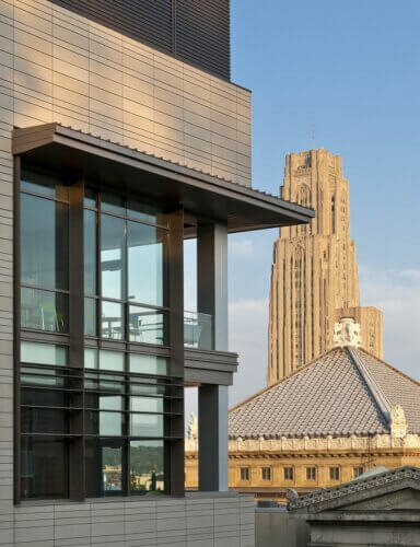 University of Pittsburgh Chevron Science Center Exterior 4