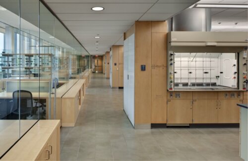 University of Pittsburgh Chevron Science Center Interior Lab 3