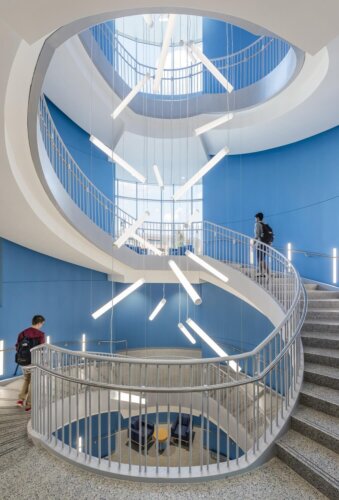 Vanderbilt University - Engineering and Science Building interior staircase