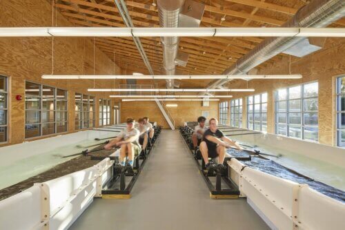 Washington College Hodson Boathouse Interior 1
