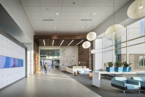 Prime Therapeutics interior lobby
