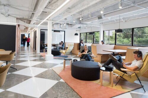 Hult International Business School interior lounge