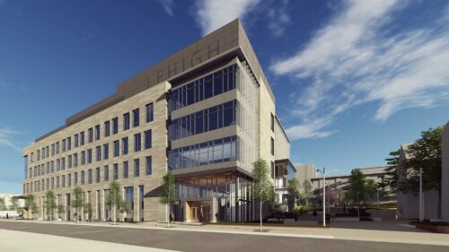 Lehigh University Health, Science and Technology Building exterior northwest