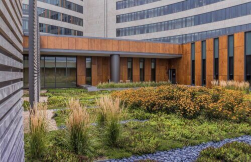 Owensboro Health Regional Hospital, Green Roof and Gardens