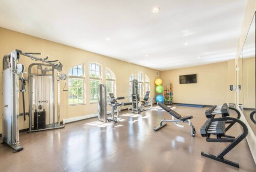 Echelon Apartments at Innovation Campus interior fitness center