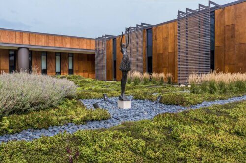 Owensboro Health Regional Hospital, Green Roof and Gardens landscape 1
