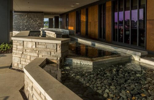 Owensboro Health Regional Hospital, Green Roof and Gardens landscape 10