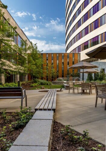 Owensboro Health Regional Hospital, Green Roof and Gardens landscape 13