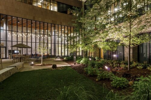 Owensboro Health Regional Hospital, Green Roof and Gardens landscape 16