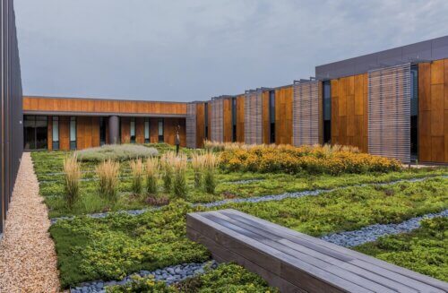 Owensboro Health Regional Hospital, Green Roof and Gardens landscape 5
