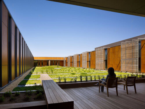 Owensboro Health Regional Hospital, Green Roof and Gardens landscape 6