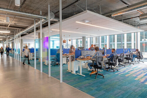 Freshworks interior workspaces