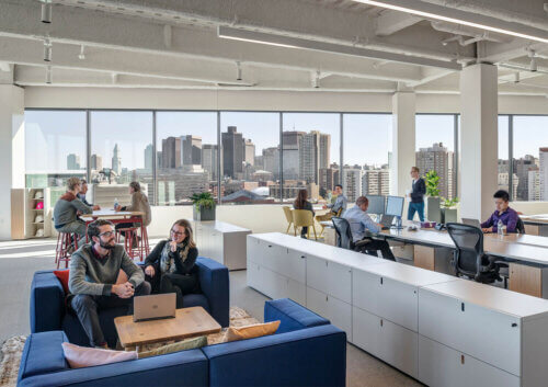 Education First North America Headquarters workspace