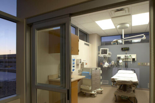Froedtert Emergency Department patient room