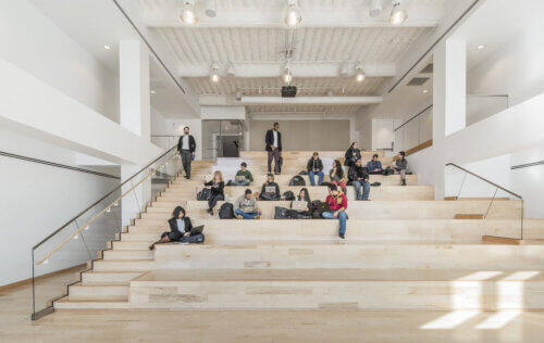 Hult International Business School - Hult Boston stairs