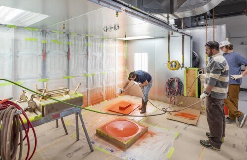 IYRS School of Technology & Trades - Brooks Building Spray Booth IYRS School of Technology & Trades - Brooks Building Spray Booth