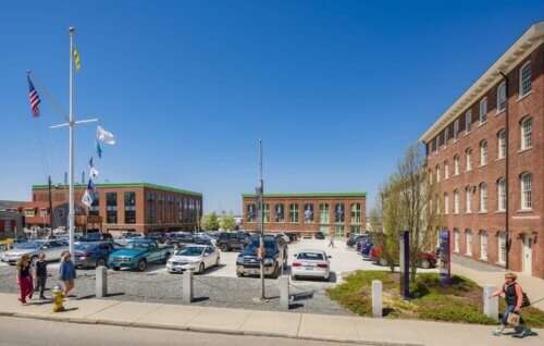 IYRS School of Technology & Trades - Brooks Building exterior from road