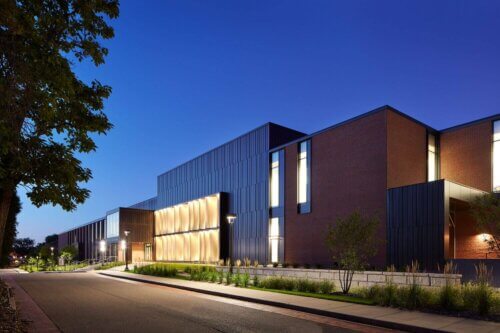 Macalester College, Janet Wallace Fine Arts Center Theater and Dance exterior