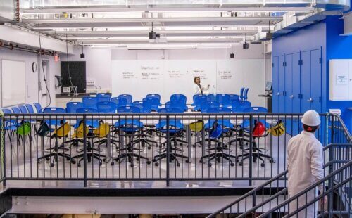 Northeastern University Research and Unit Operations Labs interior 3