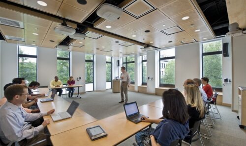 Searle Chemistry Laboratory interior classroom 1