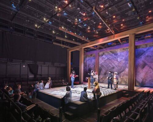 University of Massachusetts Boston – University Hall interior theatre