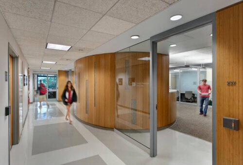 Boston University - Makechnie Study Center interior 1