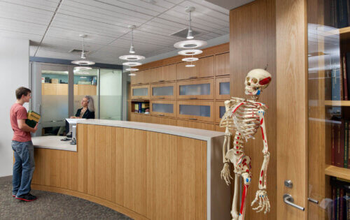 Boston University - Makechnie Study Center interior 5