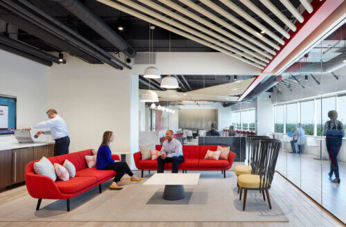 Dairy Queen headquarters interior lounge area 2