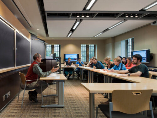 Duke University - Classroom of the Future interior 7