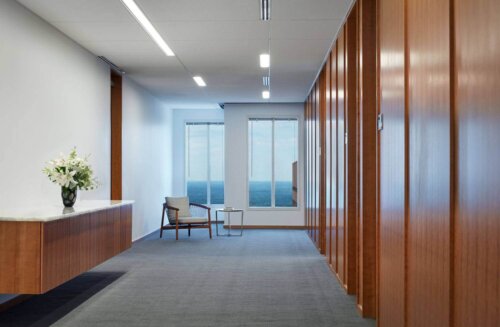 Jones Day interior hallway
