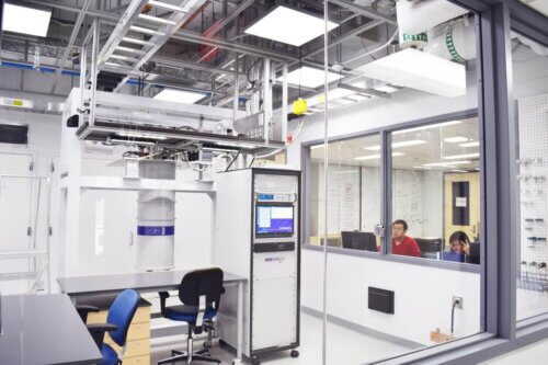 Univeristy of Pittsburgh Hatridge Lab interior 1