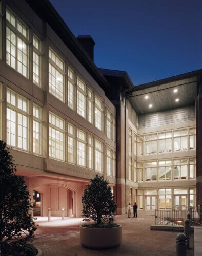 University of North Carolina Chapel Hill Caudill Lab exterior night