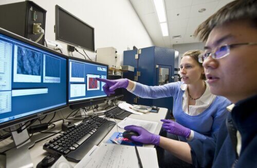 University of North Carolina Chapel Hill Chapman Hall interior computer lab