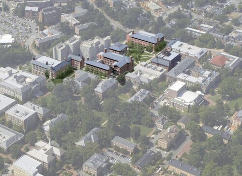 University of North Carolina, Science Complex Master Plan rendering