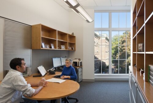 University of North Carolina Venable Murray Halls interior office