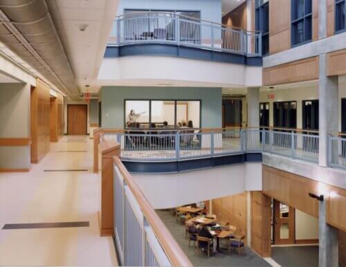 Vanderbilt University - School of Engineering interior staircase 2