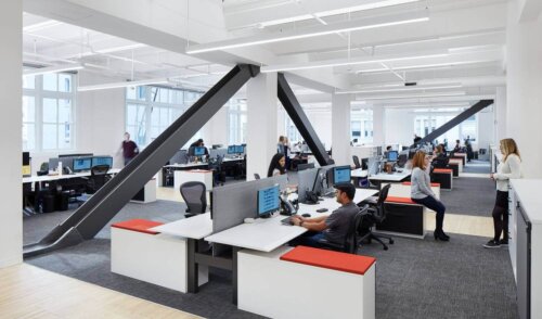 HGA San Francisco interior workspace