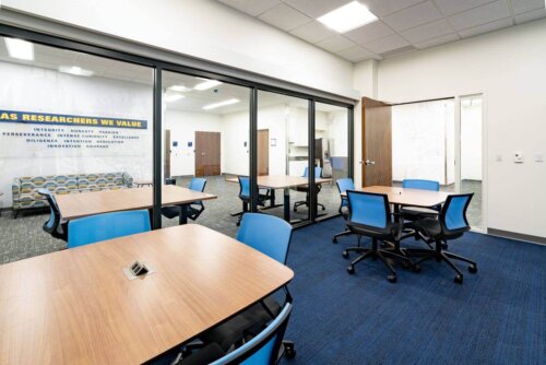 Marquette University - Athletic and Human Performance Research Center interior conference room