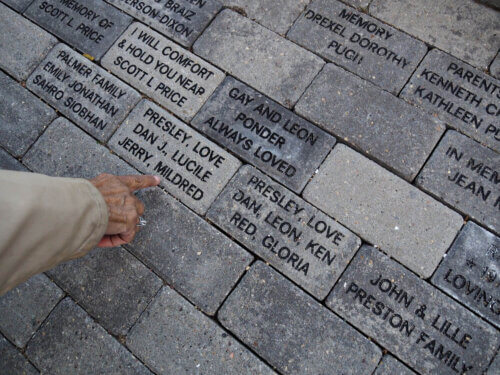 ReConnect Rondo commemorative bricks