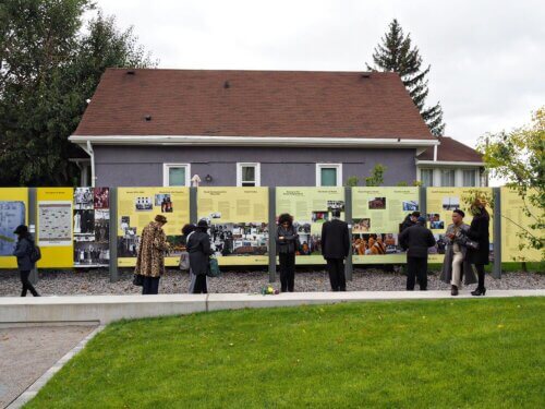 ReConnect Rondo signs and bricks